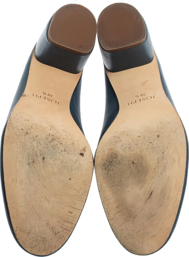 60mm Block-Heel Leather Pumps - Image 4