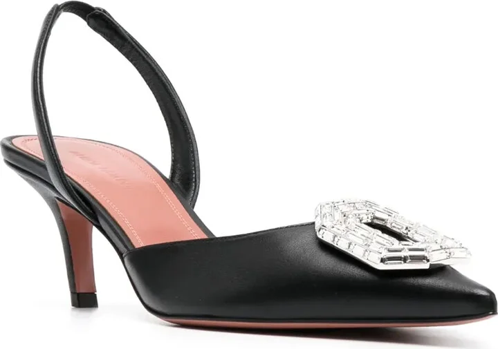 60mm Camelia slingback pumps - Image 2