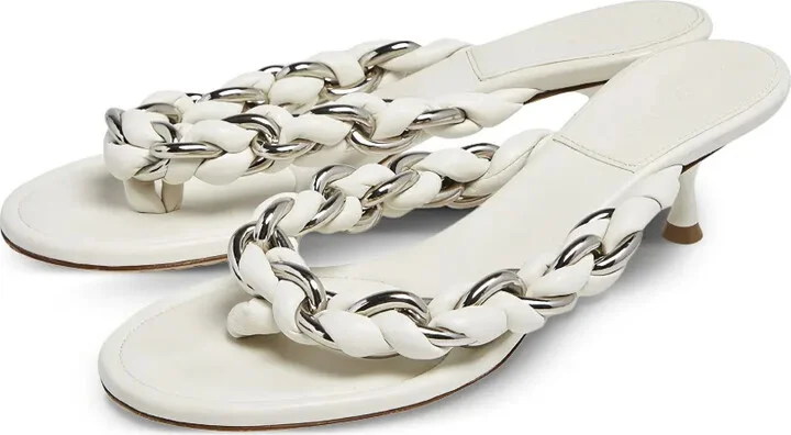 60mm Chain-Embellished Sandals - Image 2