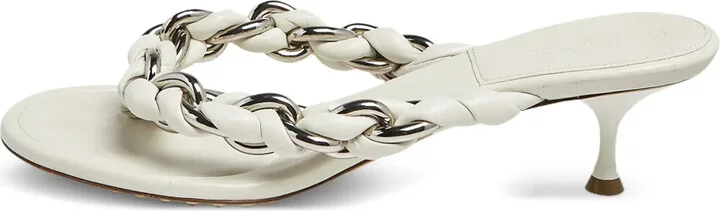 60mm Chain-Embellished Sandals