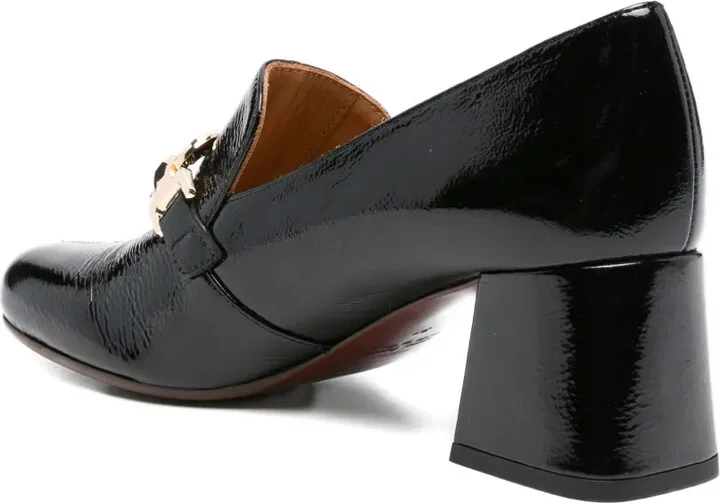 60mm Chain-Link Block-Heel Pumps - Image 3