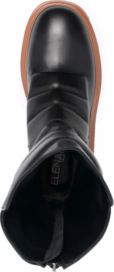 60mm Chunky-Sole Leather Boots - Image 4