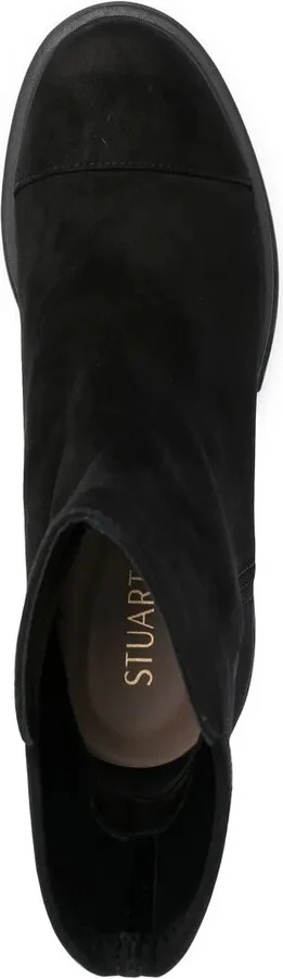 60mm Chunky Suede Boots - Image 4