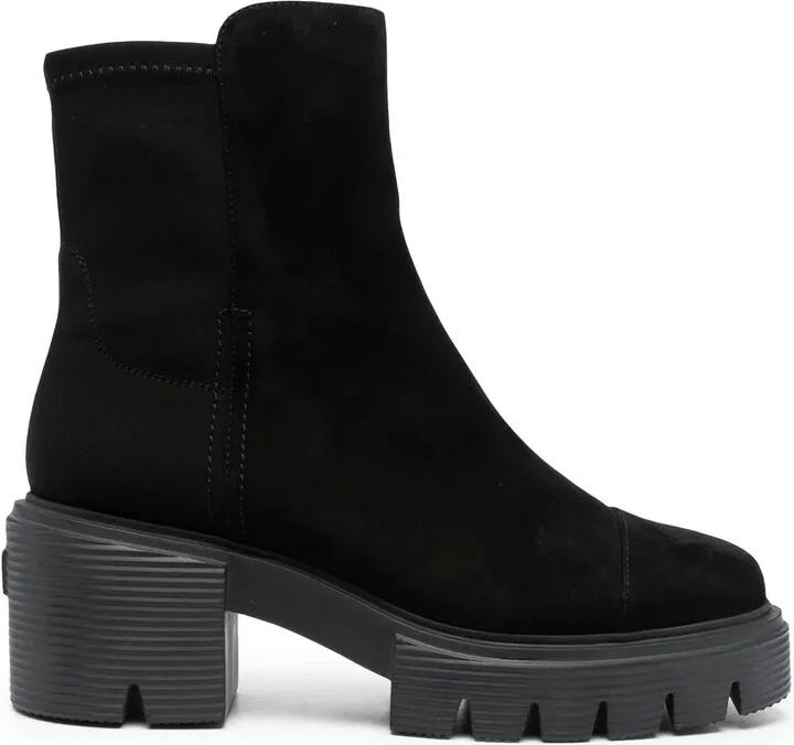 60mm Chunky Suede Boots
