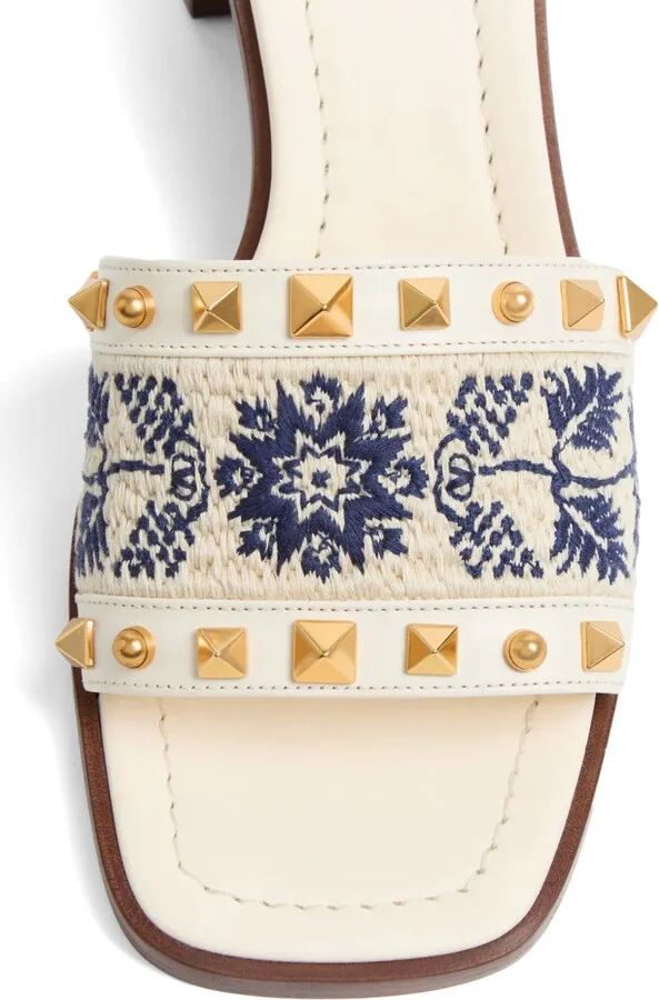 60mm County embroidered sandals - Image 4