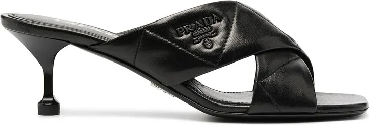 60mm Crossover-Strap Sandals