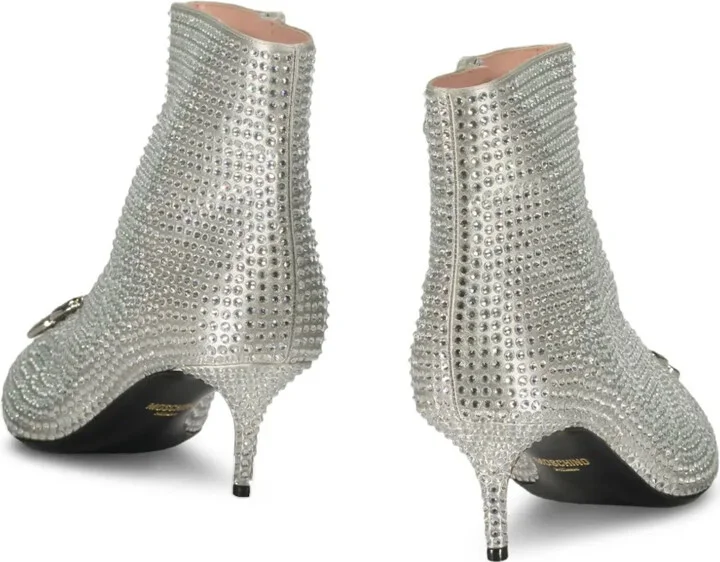 60mm Crystal-Embellished Kitten-Heel Ankle Boots - Image 3