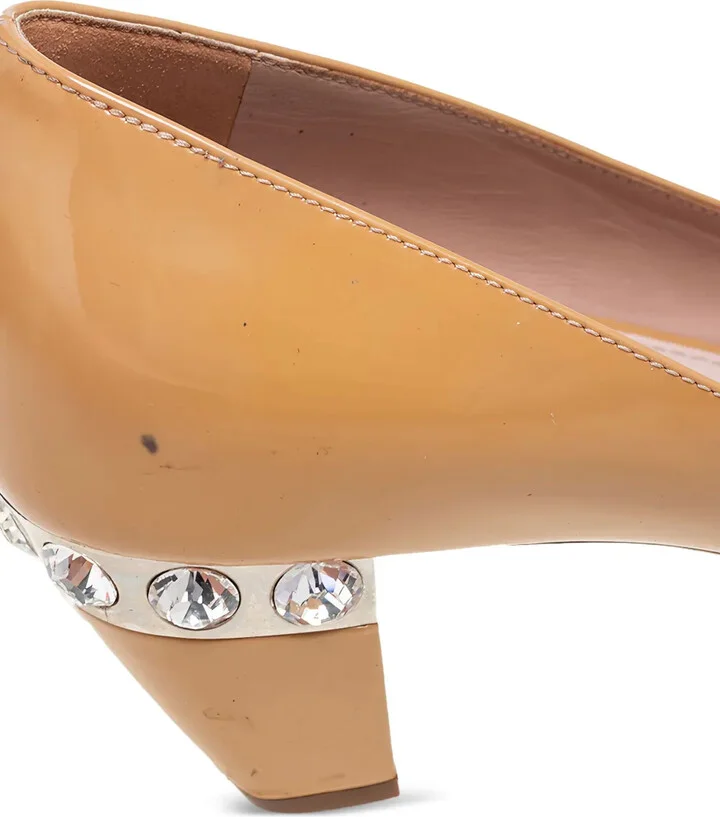 60mm Crystal-Embellished Leather Pumps - Image 5