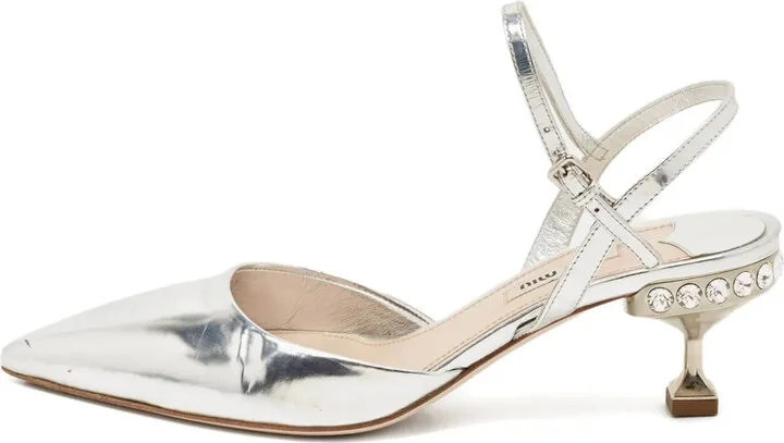 60mm Crystal-Heel Sandals