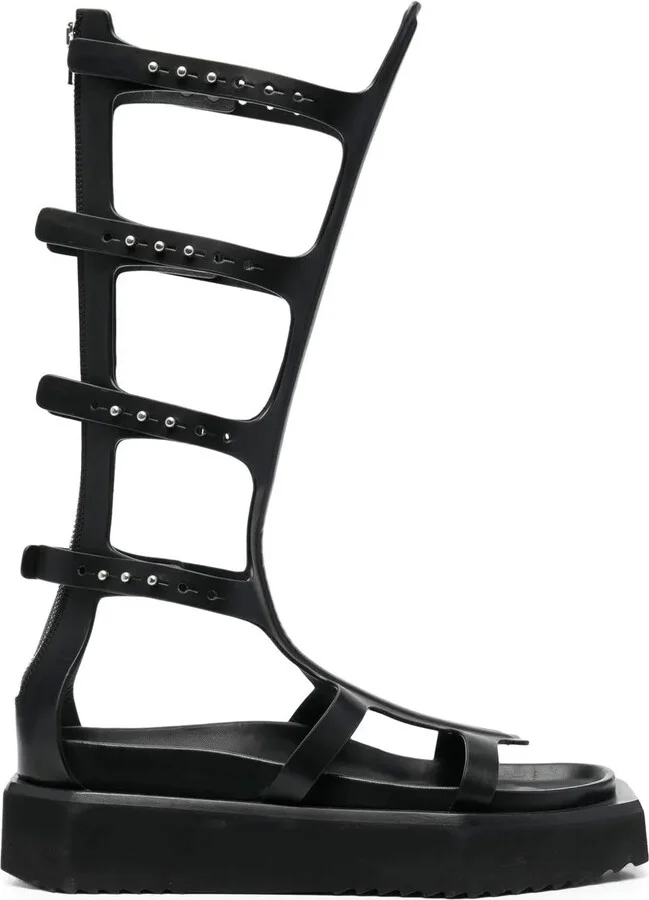 60mm Cyclops Spartan leather sandals