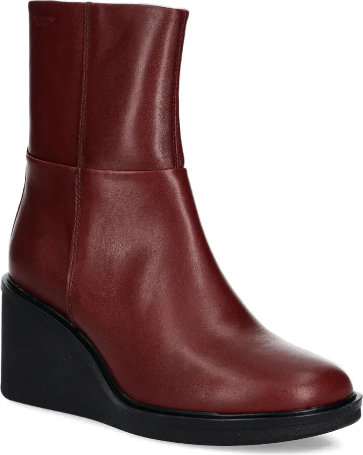60mm Deena zip-detail wedge boots - Image 2