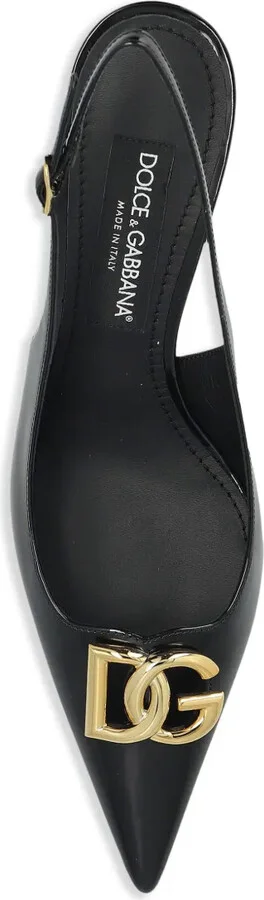 60mm DG-logo slingback pumps - Image 4