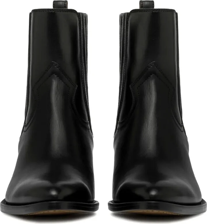 60mm Elastic-Panel Pointed-Toe Ankle Boots - Image 4