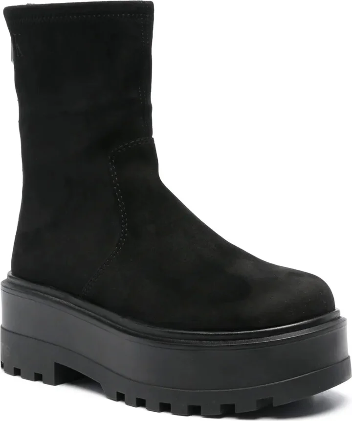 60mm Faux-Suede Boots - Image 2
