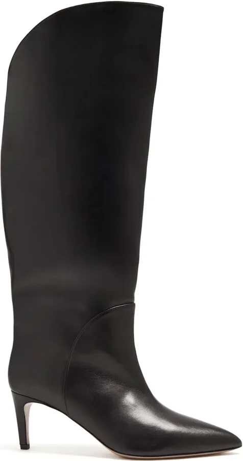 60mm Gaia leather boots