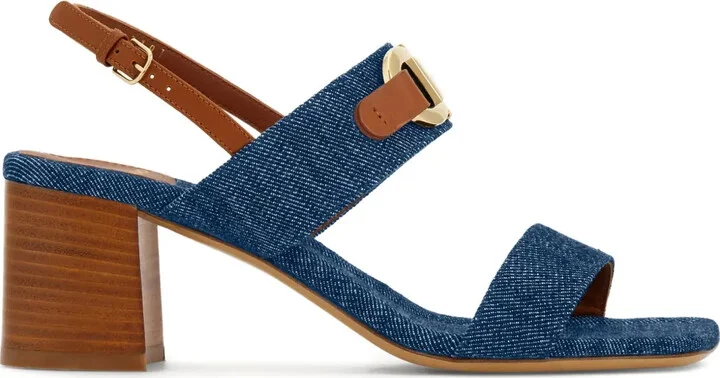 60mm Gancini-buckle sandals