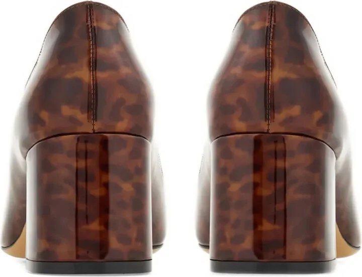 60mm Gancini leather pumps - Image 3