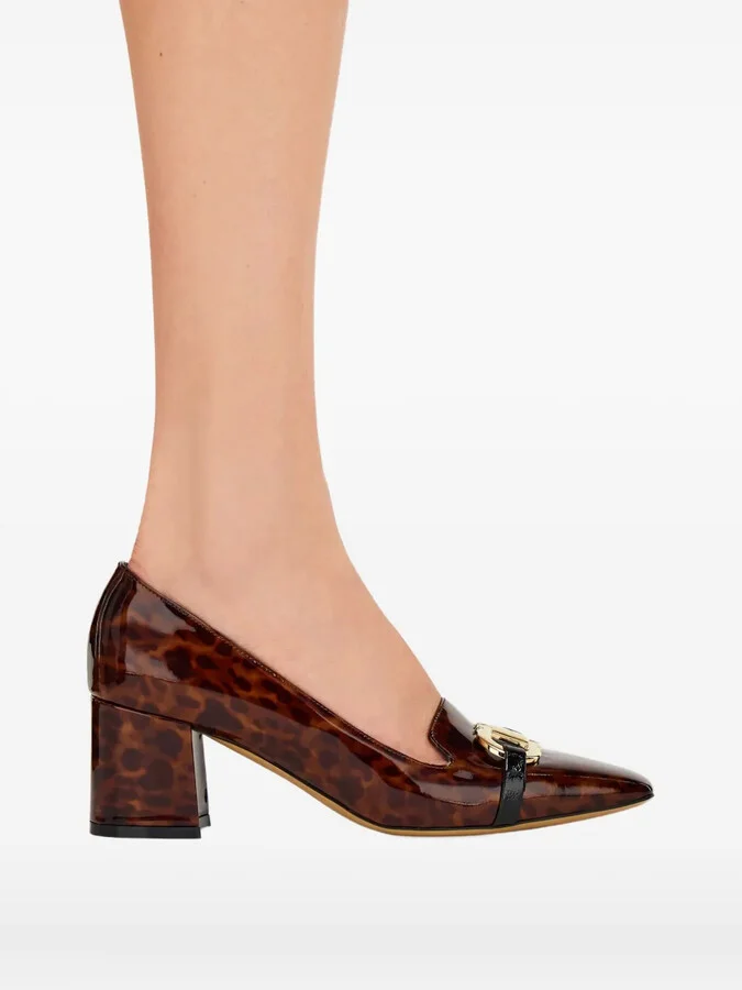60mm Gancini leather pumps - Image 5
