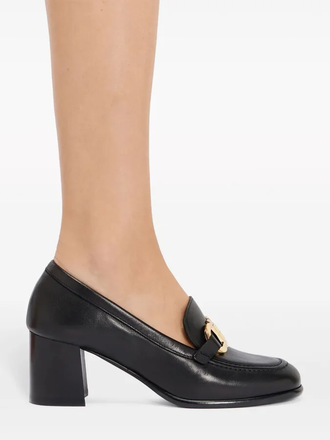 60mm Gancini-ornament loafer pumps - Image 5