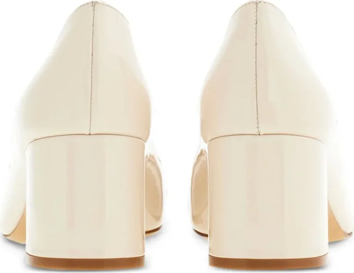 60mm Gancini-plaque leather pumps - Image 3