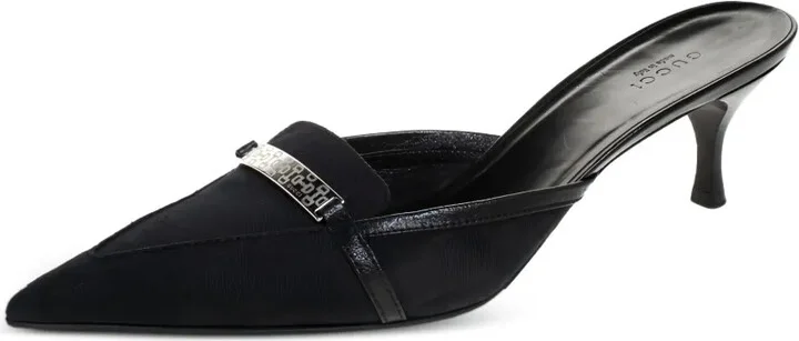 60mm GG Canvas mules - Image 2