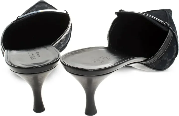 60mm GG Canvas mules - Image 3