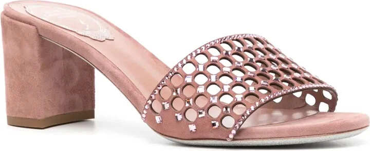 60mm Ginger suede sandals - Image 2