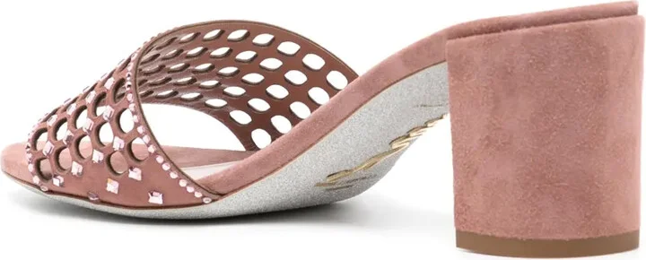60mm Ginger suede sandals - Image 3