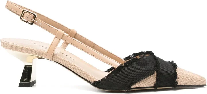 60mm Girasole slingback pumps