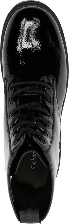 60mm Glossy Ankle Boots - Image 4