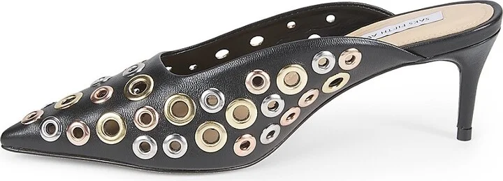 60MM Grommet Leather Pumps - Image 4