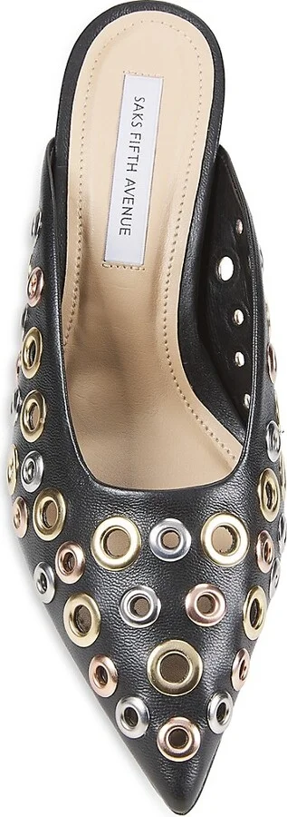 60MM Grommet Leather Pumps - Image 5