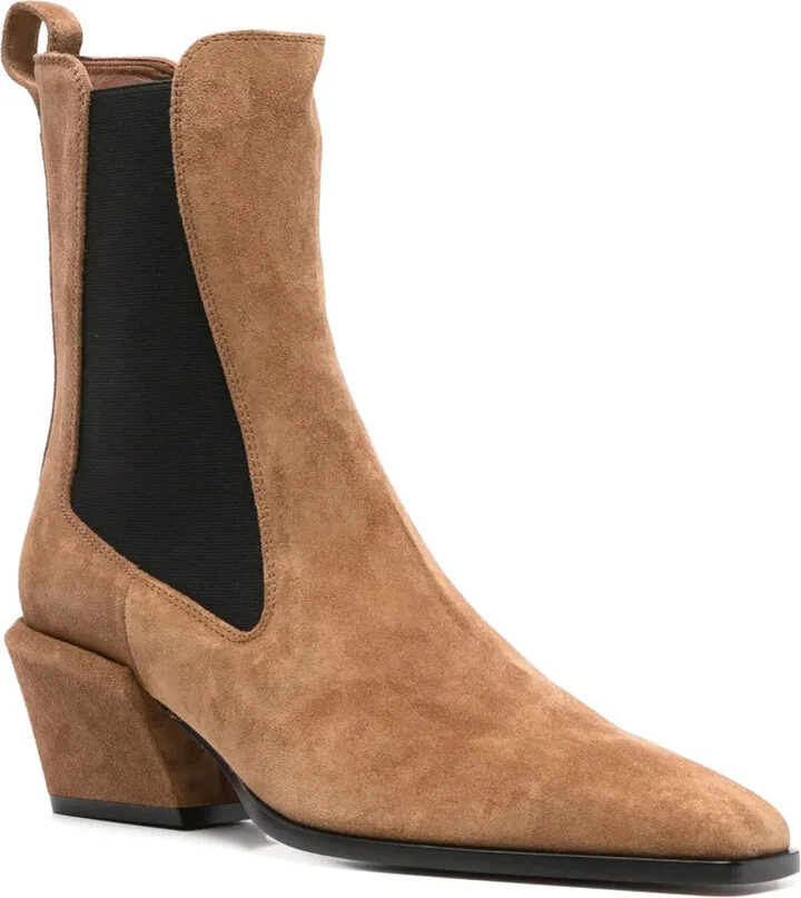 60mm Heeled Ankle Boots - Image 2