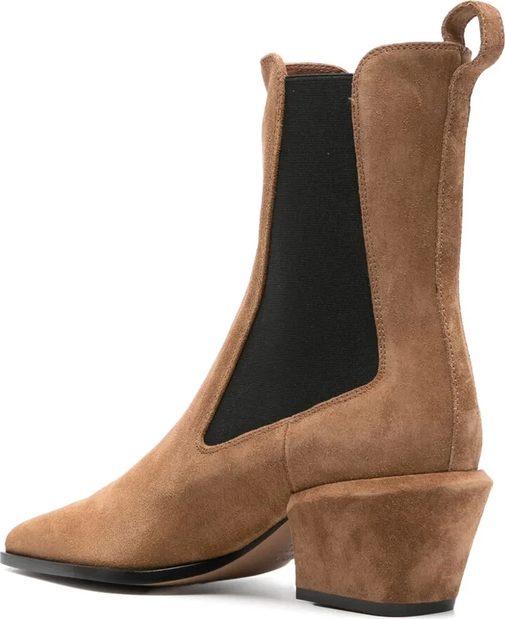 60mm Heeled Ankle Boots - Image 3