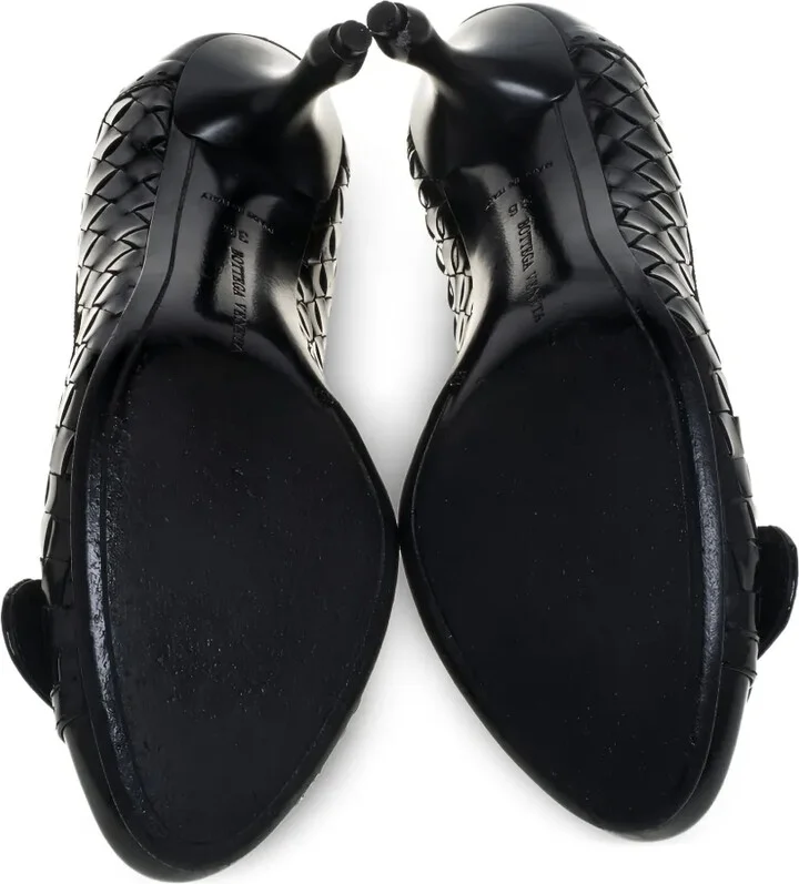 60mm Intrecciato leather pumps - Image 4