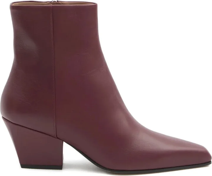 60mm Jane square-toe Texan-heel boots