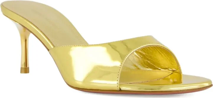 60mm Jeanne metallic leather sandals - Image 2