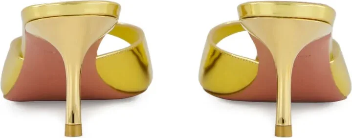 60mm Jeanne metallic leather sandals - Image 3
