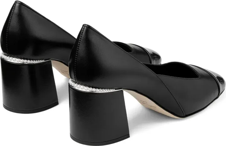 60mm Jenson embellished cap-toe pumps - Image 5