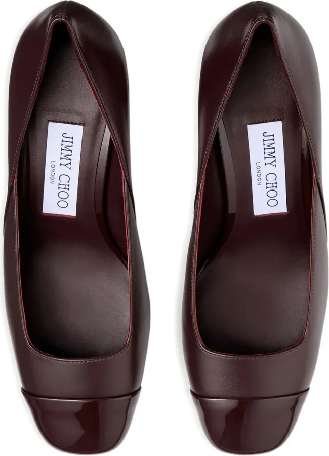 60mm Jenson pearl-embellished square-toe pumps - Image 4