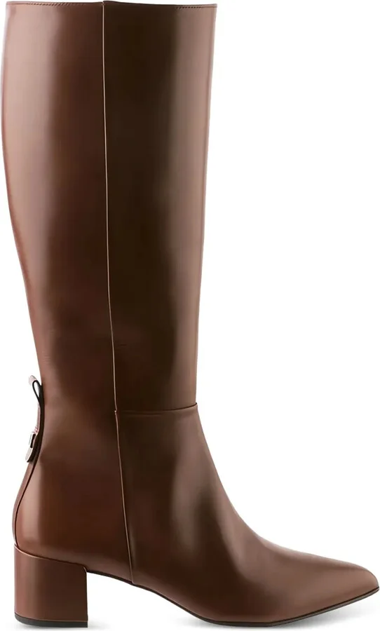 60mm Journey block-heel knee-high boots