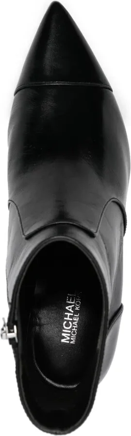60mm Kitten-Heel Leather Boots - Image 4