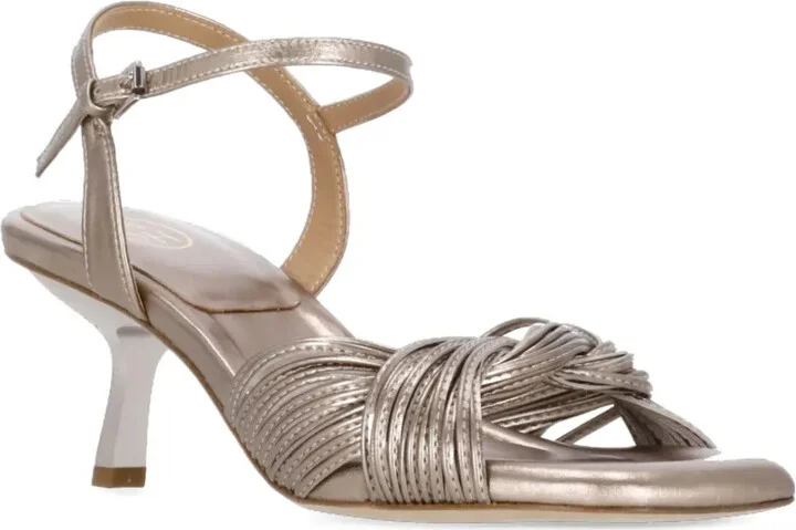 60mm Knotted Ankle-Strap Sandals - Image 2