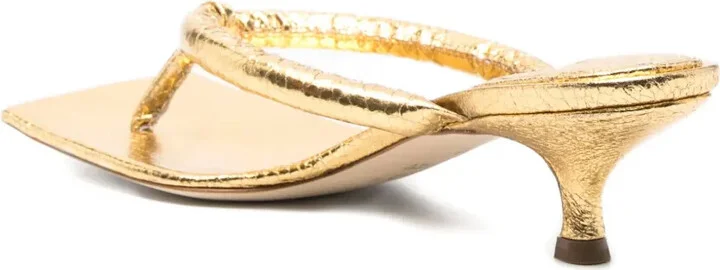 60mm Knotted Square-Toe Sandals - Image 3