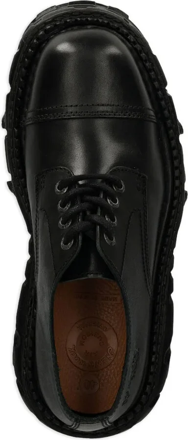 60mm Lace-Up Platform Shoes - Image 3