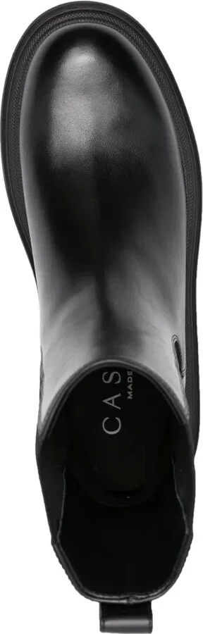 60mm Leather Ankle Boots - Image 4