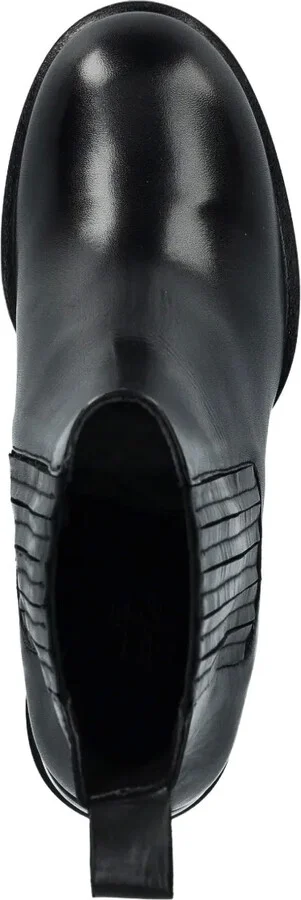 60mm Leather Block-Heel Boots - Image 4