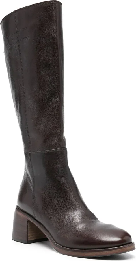 60mm Leather Boots - Image 2