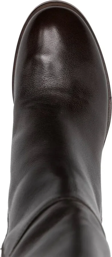 60mm Leather Boots - Image 4
