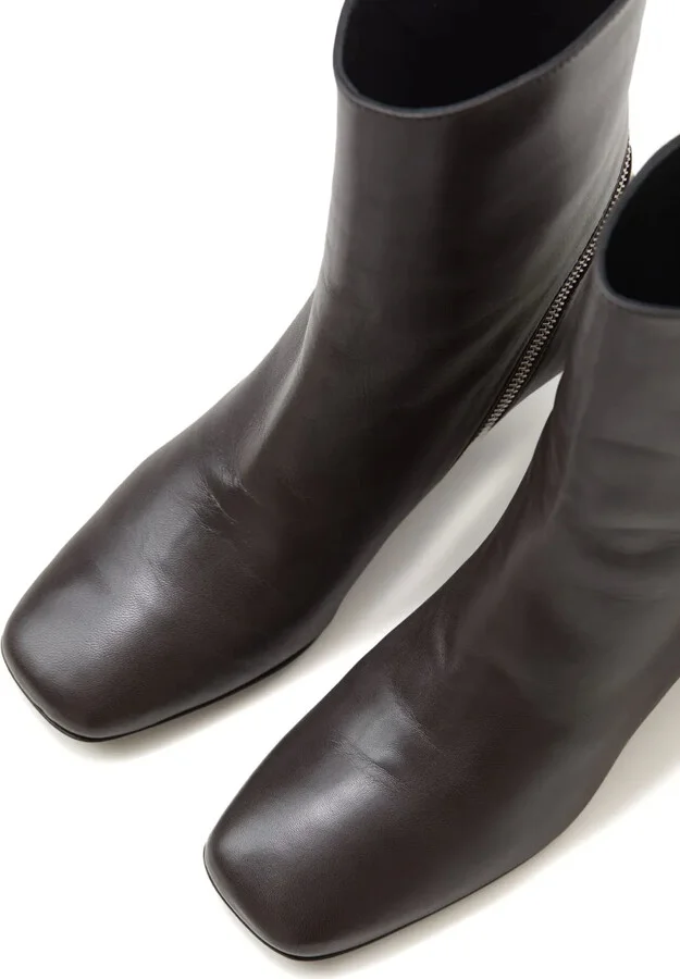 60mm Leather Boots - Image 4